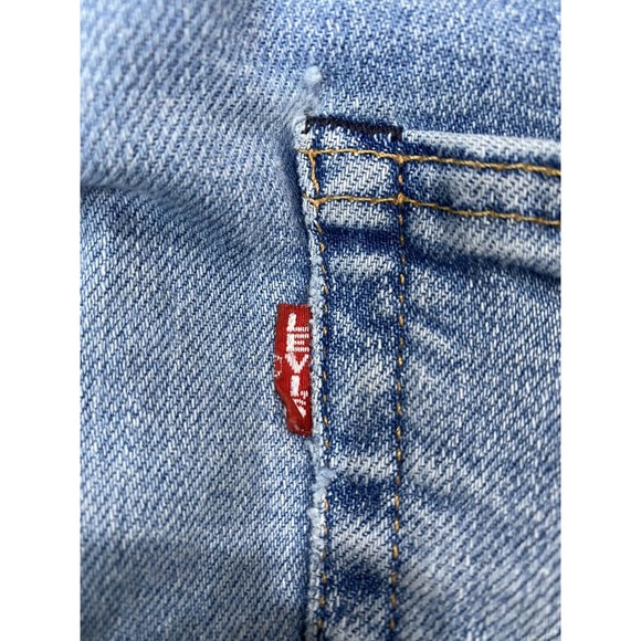 Levi's Men's Lot 502 Premium Jeans Size 33 x 32 Blue Jeans Big E Red Tab - Picture 7 of 9